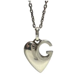 Gucci G Charlotte Heart in Solid Sterling Silver